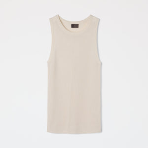 Women's Ribbed Cashmere-Silk Tank Top