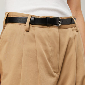 Women's Silk Cotton High Waisted Trousers