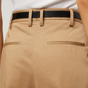 Women's Silk Cotton High Waisted Trousers